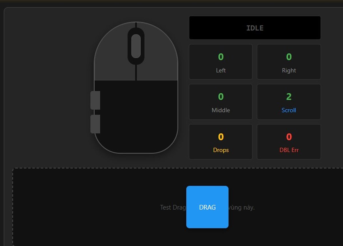 Hướng dẫn kiểm tra chuột cũ bằng công cụ test online