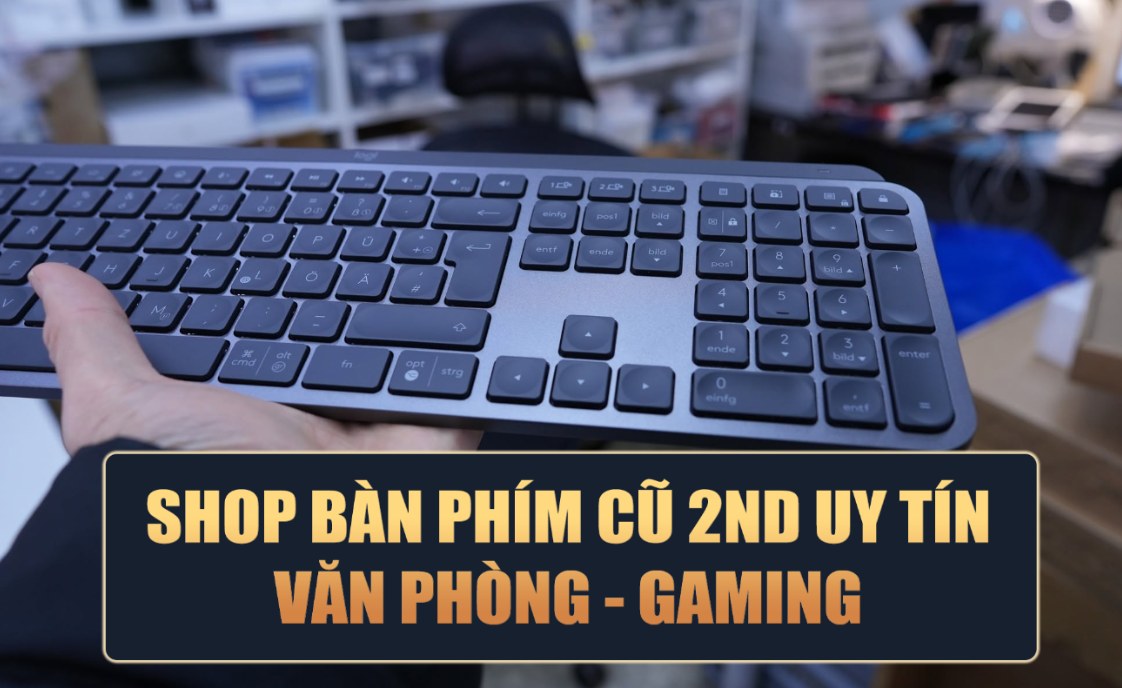 Shop bàn phím cũ 2ND uy tín - văn phòng và gaming